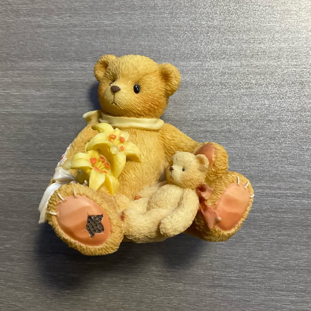 NIB CHERISHED TEDDIES LILY LILIES BLOOM WITH PETALS OF HOPE